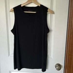Athleta black tank top, S